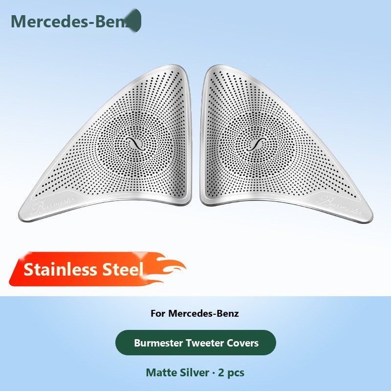Mercedes Burmester tweeter and door speaker covers