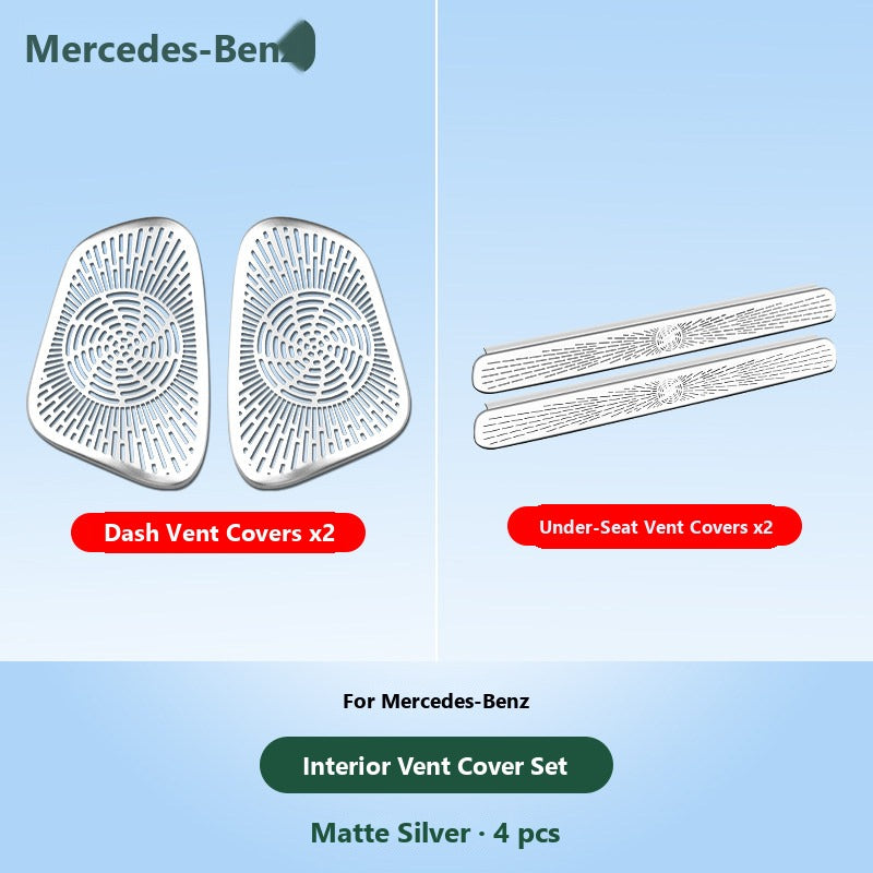 Mercedes Burmester tweeter and door speaker covers
