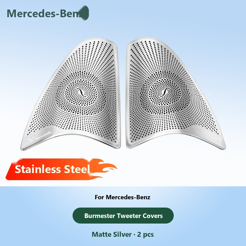 Mercedes Burmester tweeter and door speaker covers
