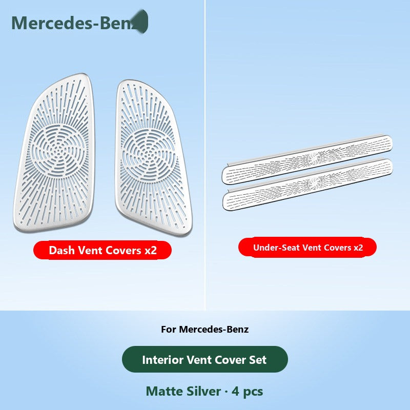 Mercedes Burmester tweeter and door speaker covers