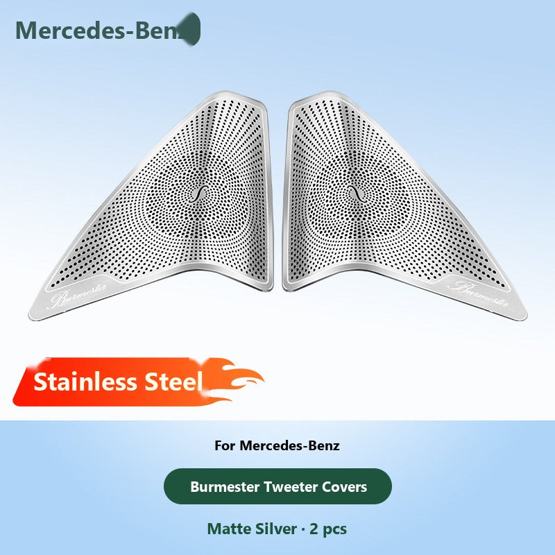 Mercedes Burmester tweeter and door speaker covers