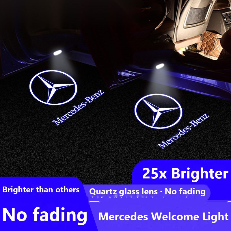 Mercedes door welcome light projector