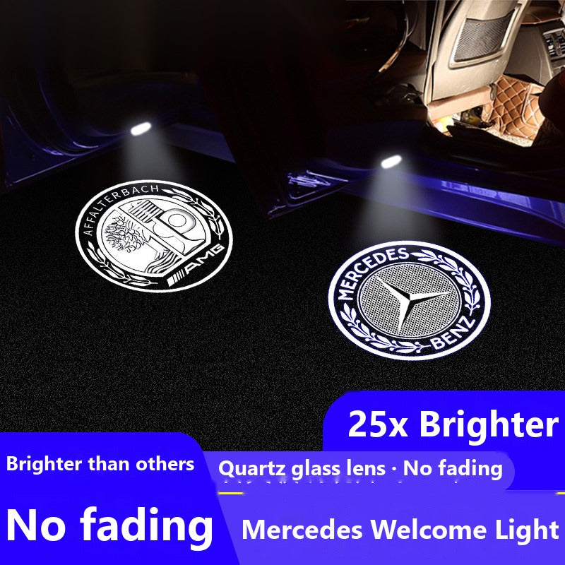 Mercedes door welcome light projector