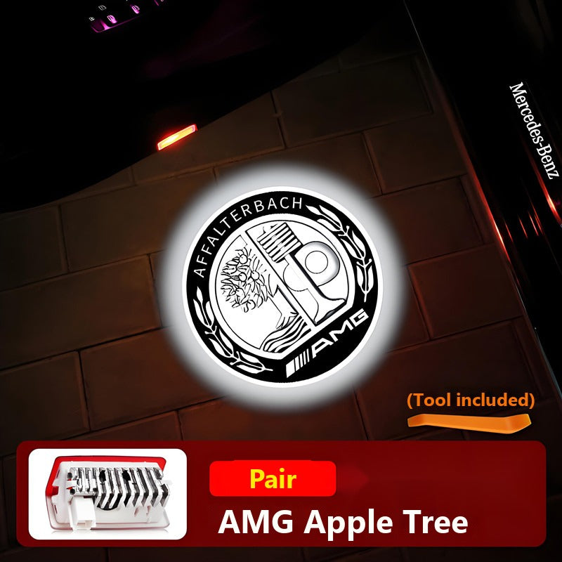 Mercedes door welcome light projector