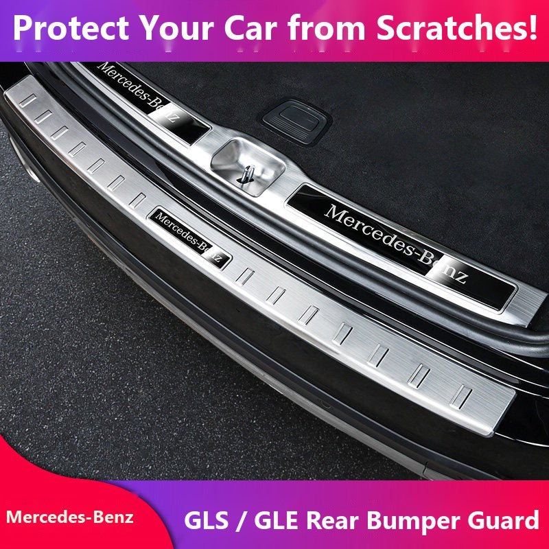 Mercedes GLE GLS rear bumper guard