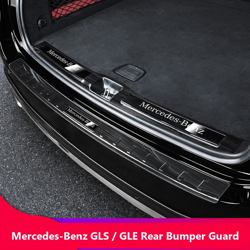 Mercedes GLE GLS rear bumper guard