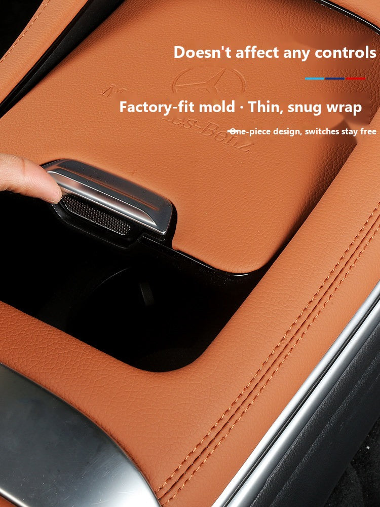 Mercedes C-Class GLC leather interior panel covers