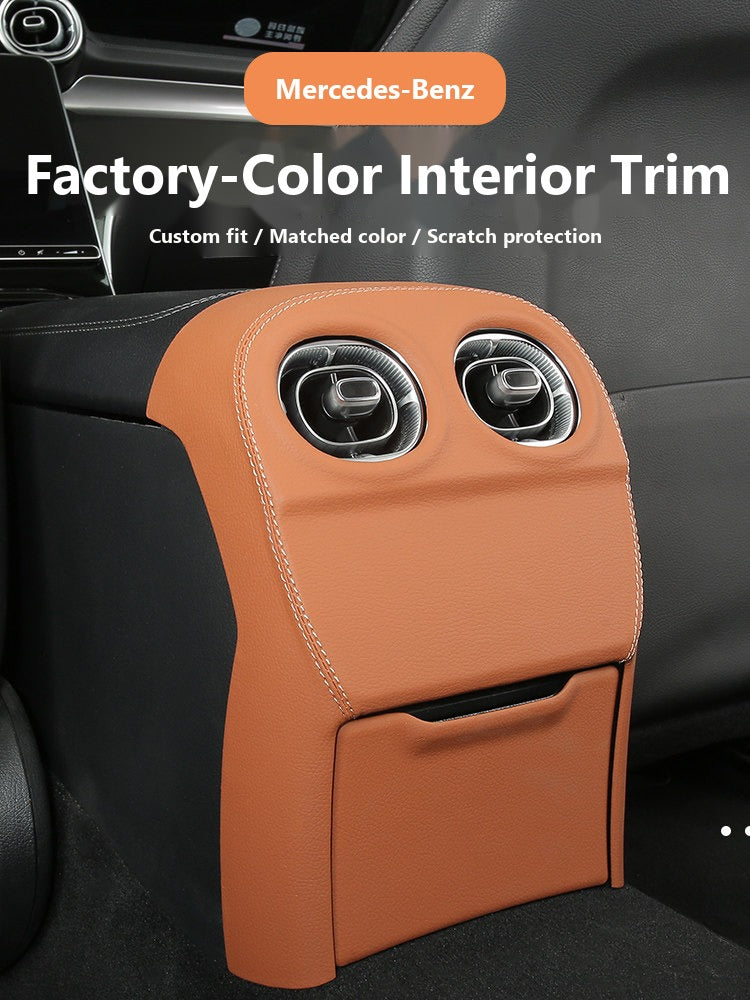 Mercedes C-Class GLC leather interior panel covers