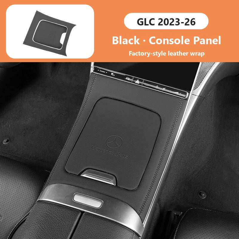 Mercedes C-Class GLC leather interior panel covers