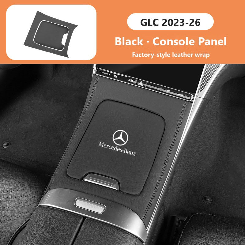 Mercedes C-Class GLC leather interior panel covers