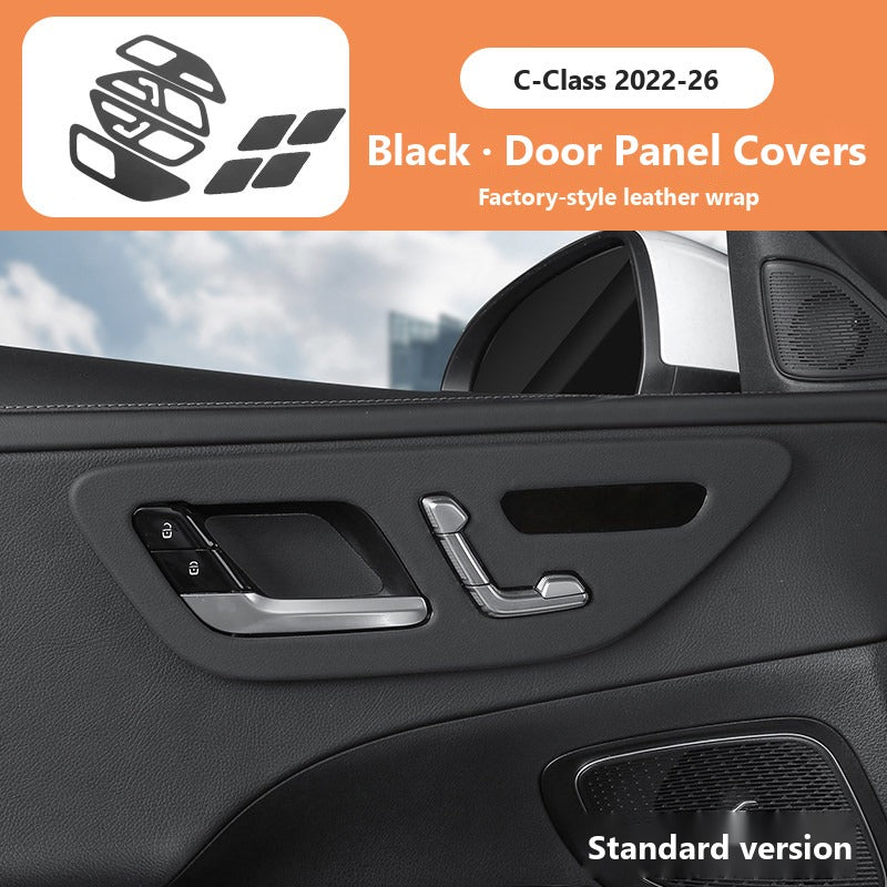 Mercedes C-Class GLC leather interior panel covers