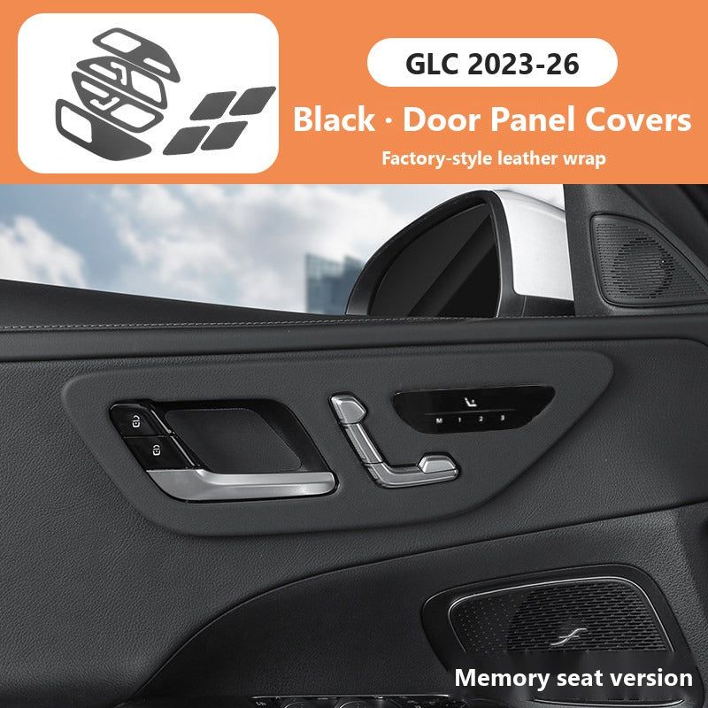 Mercedes C-Class GLC leather interior panel covers