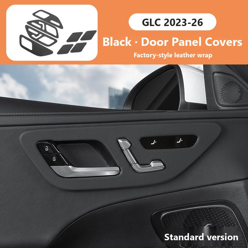 Mercedes C-Class GLC leather interior panel covers