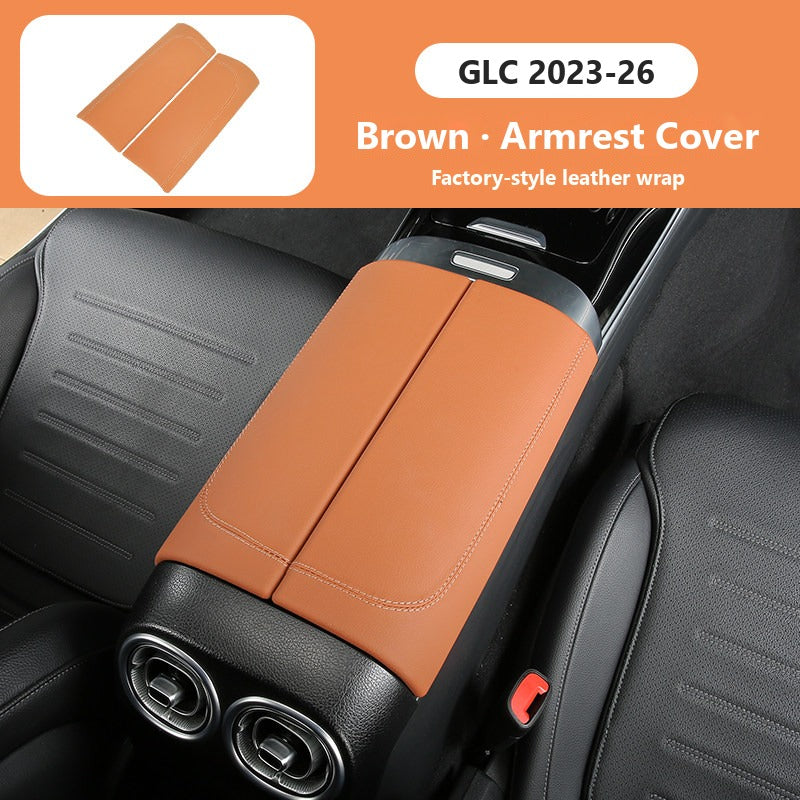 Mercedes C-Class GLC leather interior panel covers