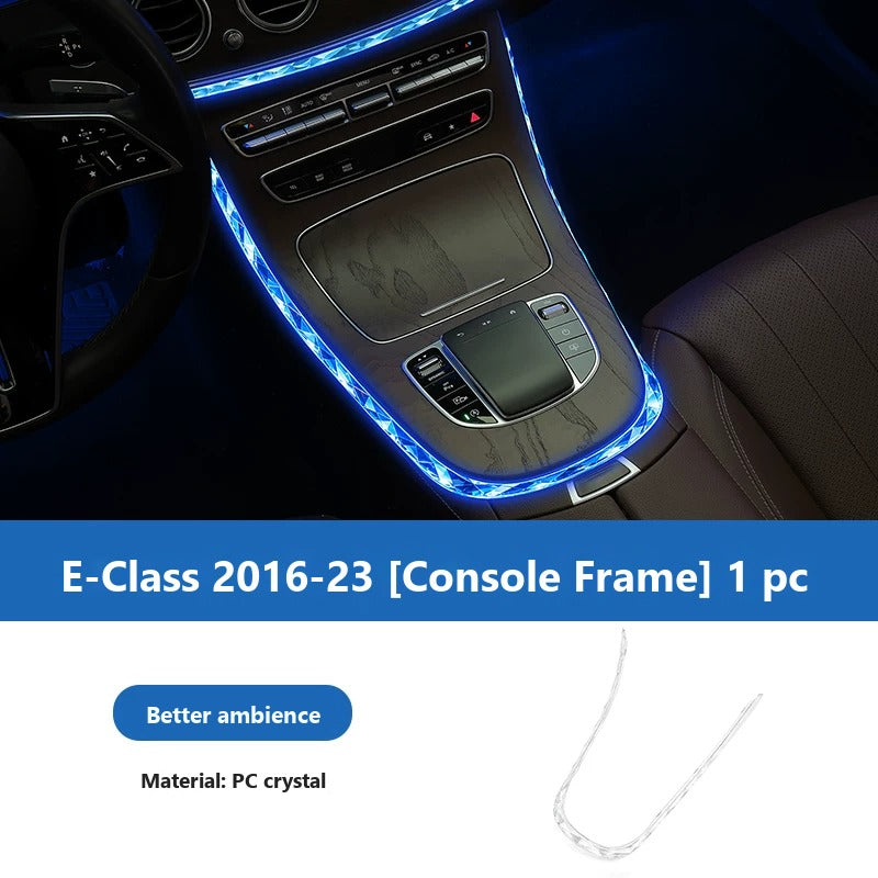 Mercedes-Benz E-Class ambient light crystal frame