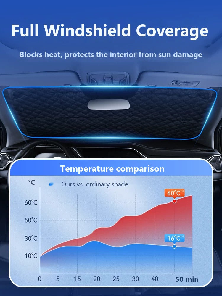 Mercedes-Benz windshield sun shade