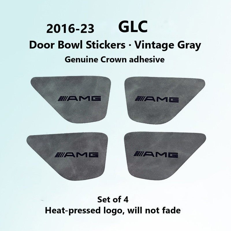 Mercedes door handle bowl stickers AMG