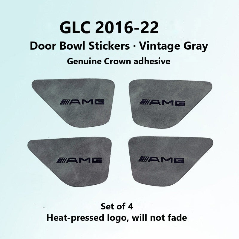 Mercedes door handle bowl stickers AMG
