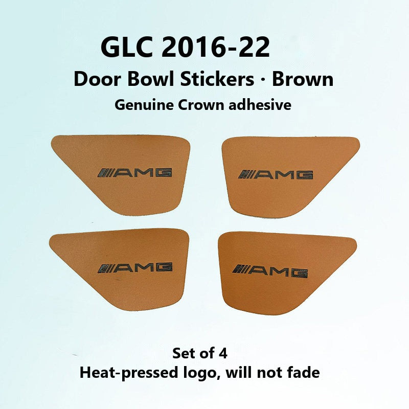 Mercedes door handle bowl stickers AMG
