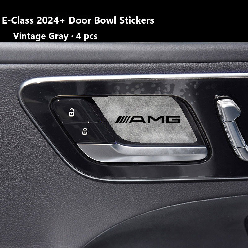 Mercedes door handle bowl stickers AMG
