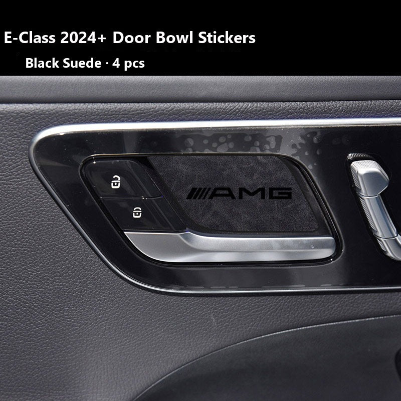 Mercedes door handle bowl stickers AMG