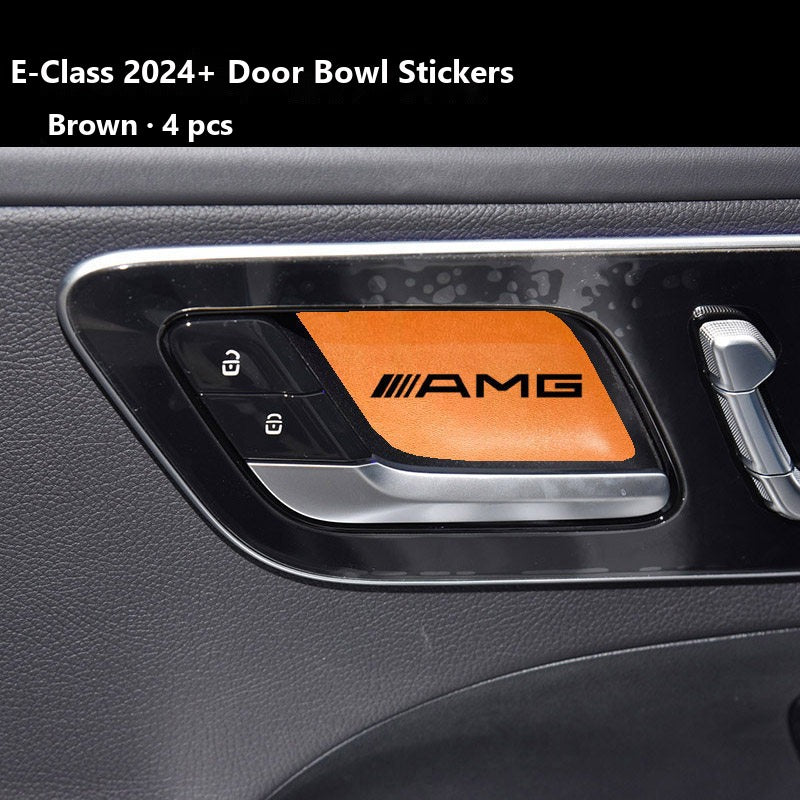 Mercedes door handle bowl stickers AMG