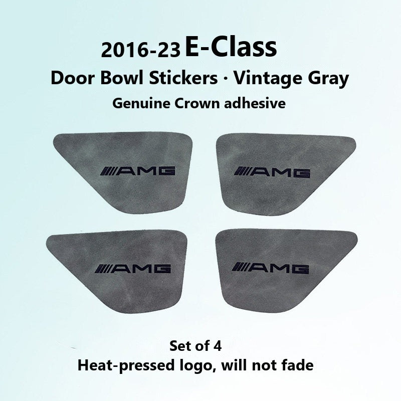 Mercedes door handle bowl stickers AMG