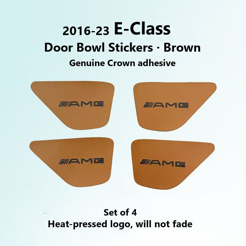 Mercedes door handle bowl stickers AMG