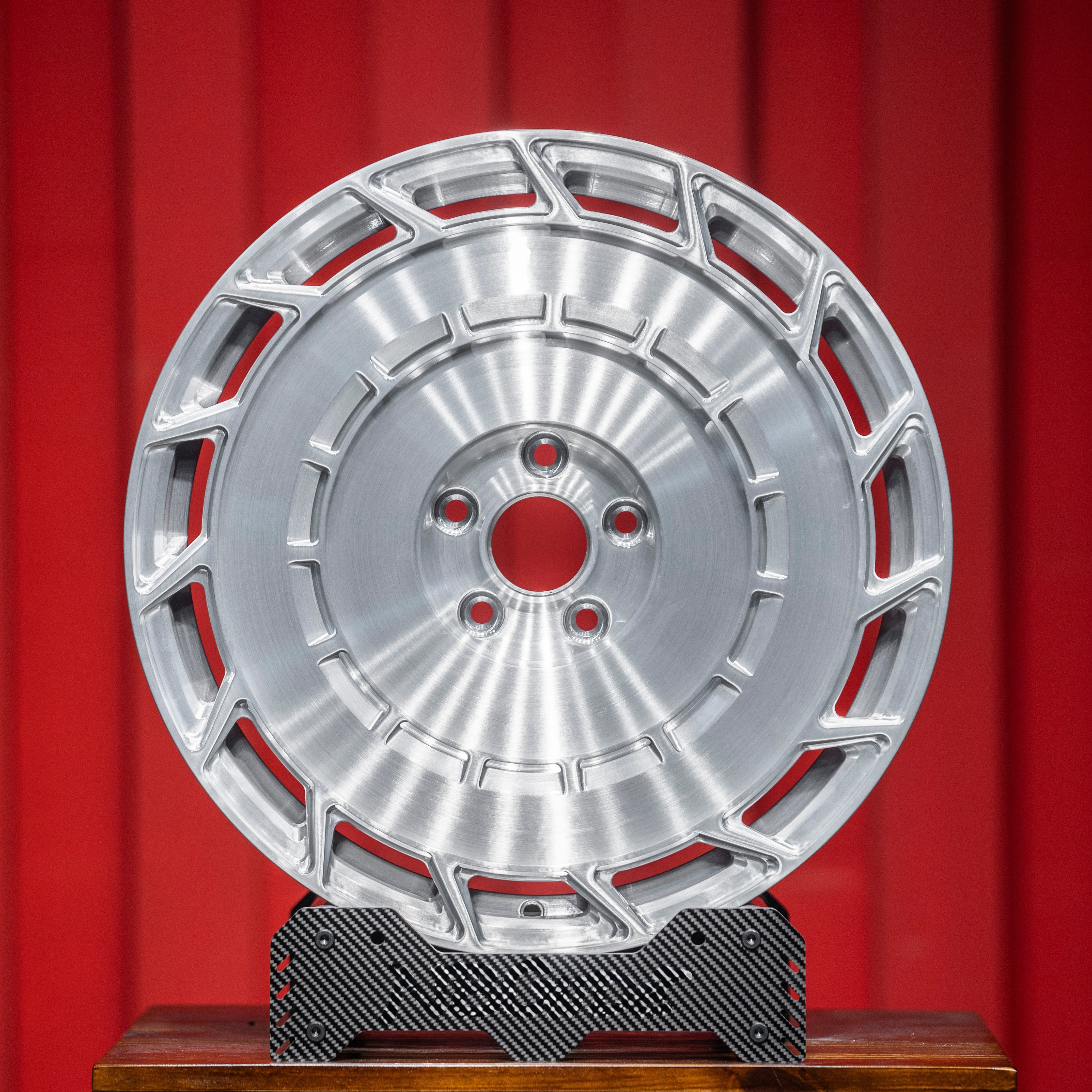 UMPARTS Forged Alloy Wheel – Aero Disc Design Performance Rim | Brushed Finish