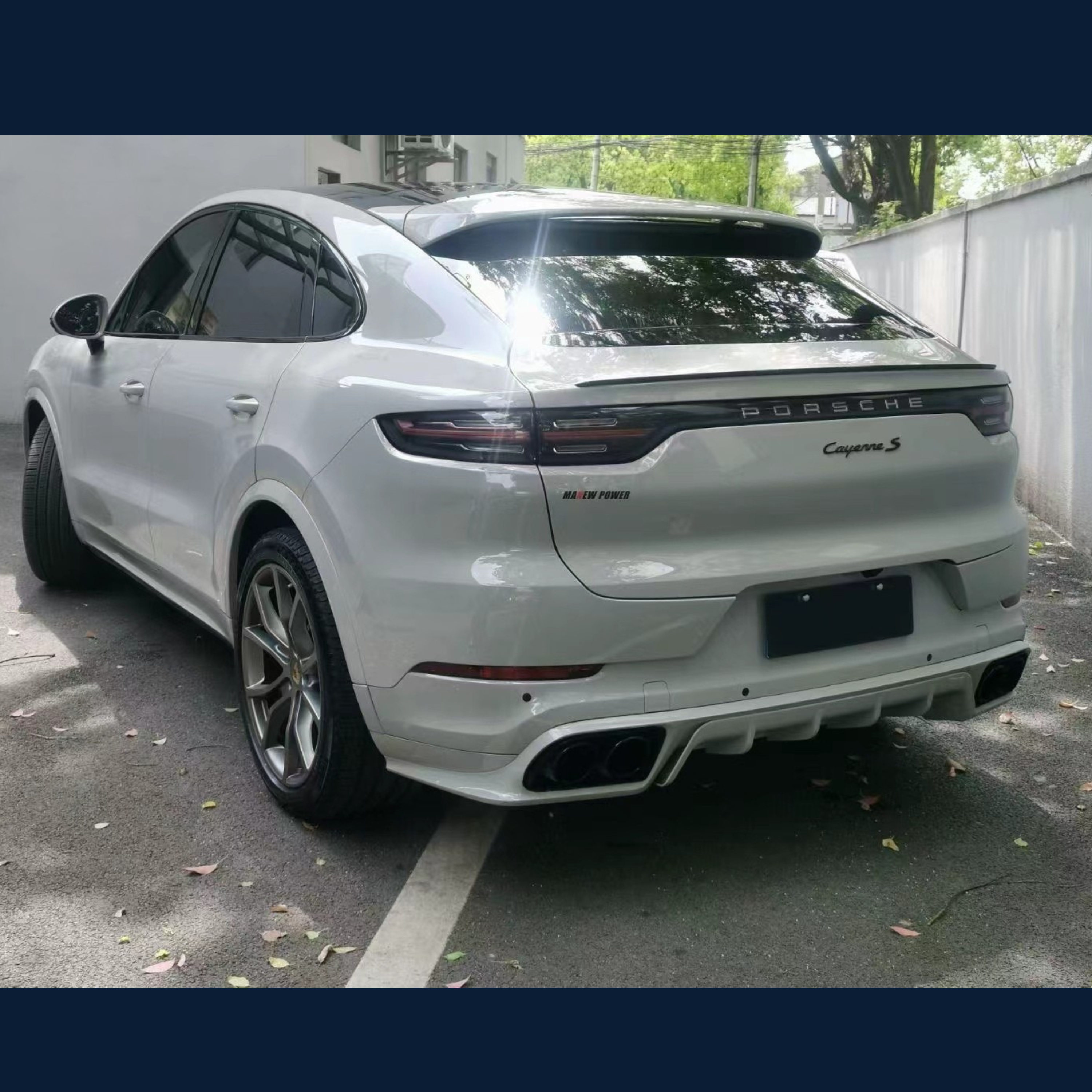 Turbo Style Body Kit for Porsche Cayenne Coupe 9Y0 (2018–2022) – Full Conversion Upgrade with DRL | UMPARTS