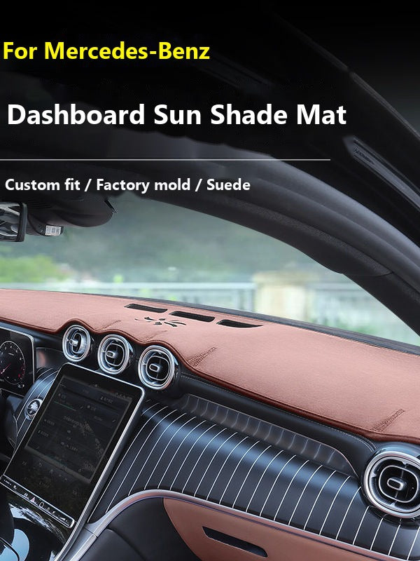 Mercedes dashboard sun shade mat