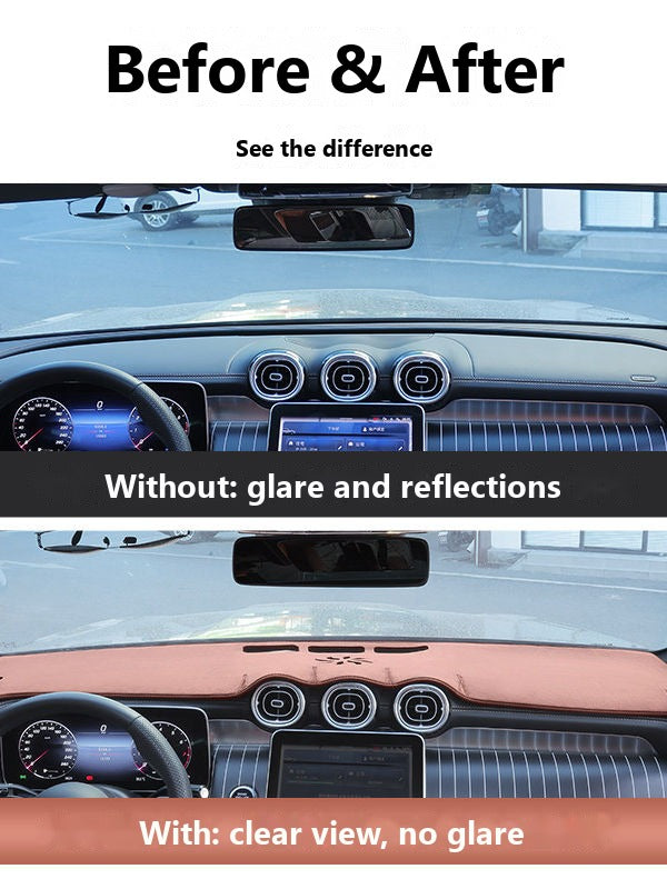 Mercedes dashboard sun shade mat