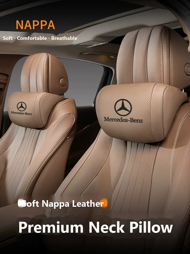Mercedes-Benz nappa neck pillow