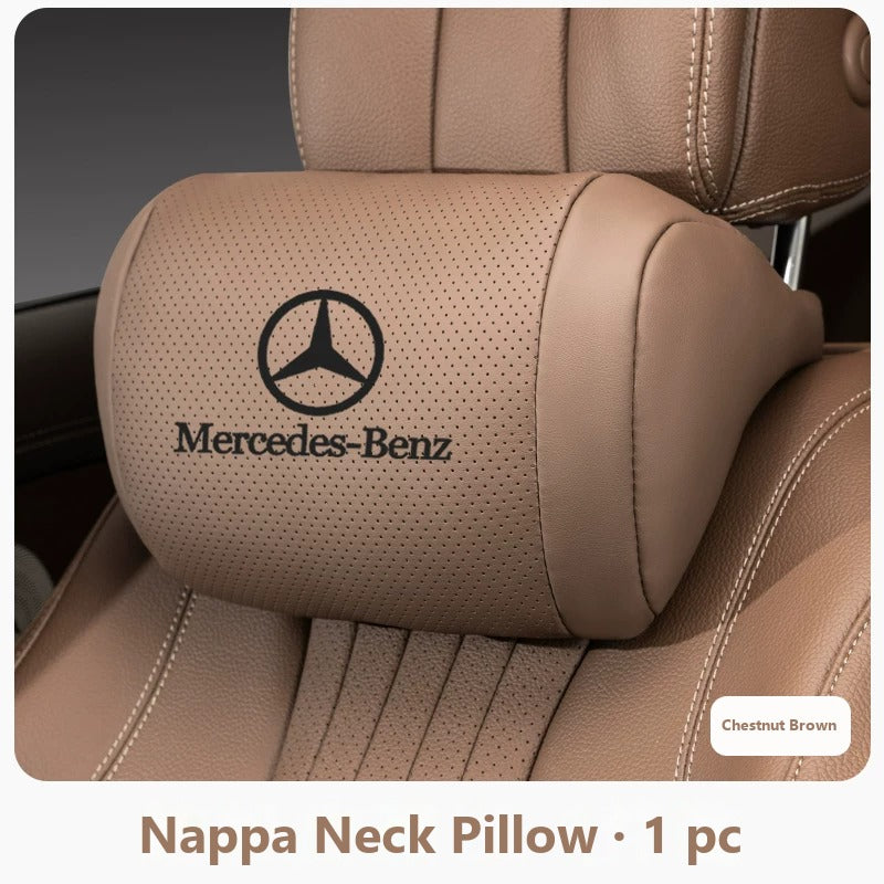 Mercedes-Benz nappa neck pillow