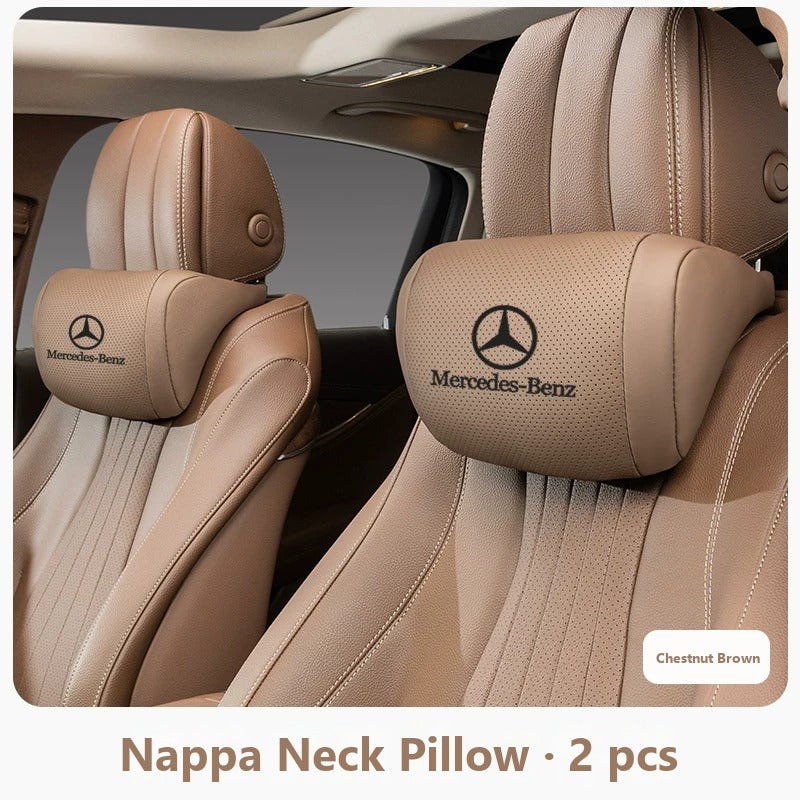 Mercedes-Benz nappa neck pillow