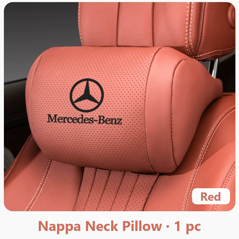 Mercedes-Benz nappa neck pillow