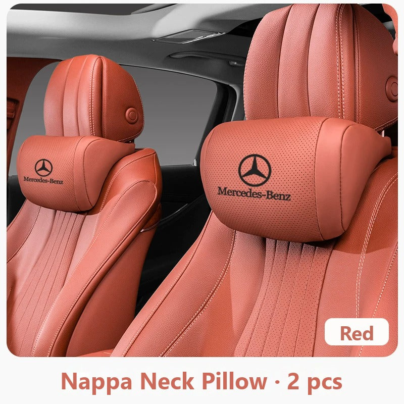 Mercedes-Benz nappa neck pillow