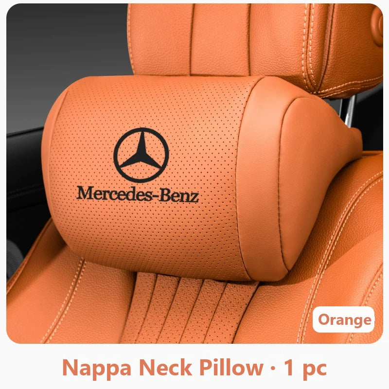 Mercedes-Benz nappa neck pillow
