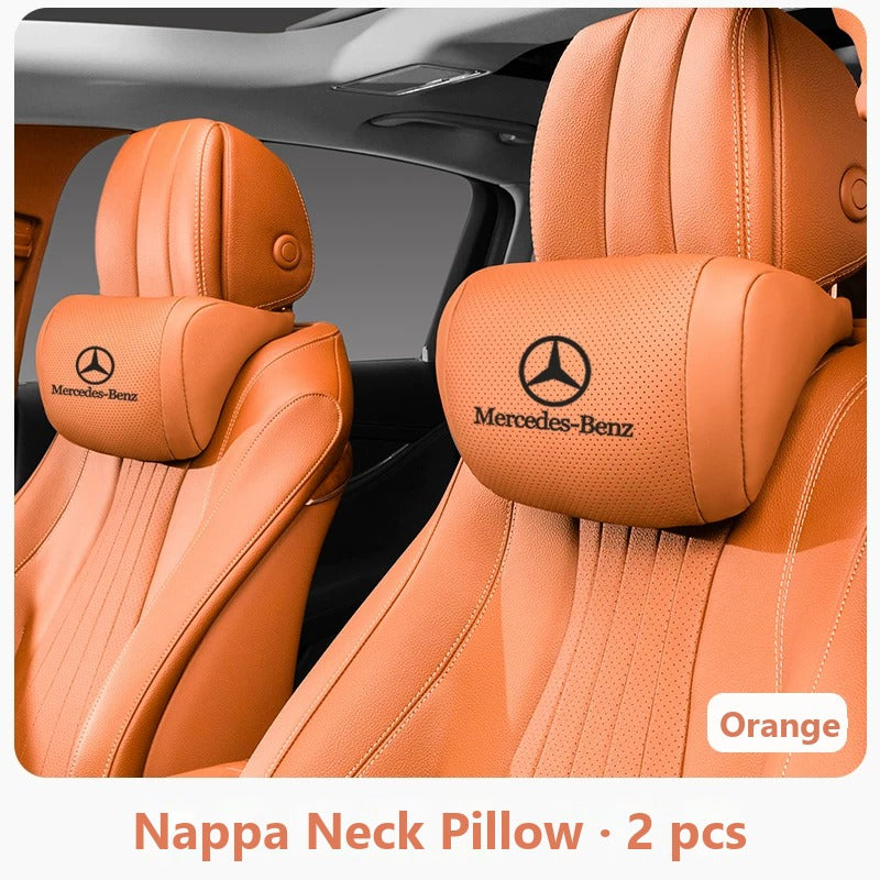 Mercedes-Benz nappa neck pillow