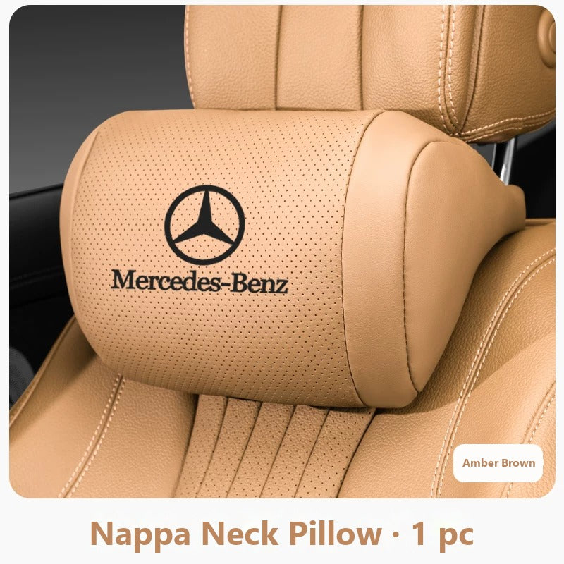 Mercedes-Benz nappa neck pillow