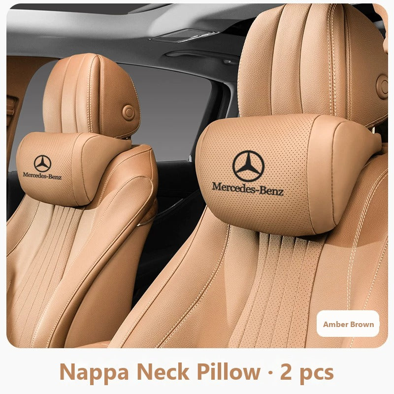 Mercedes-Benz nappa neck pillow