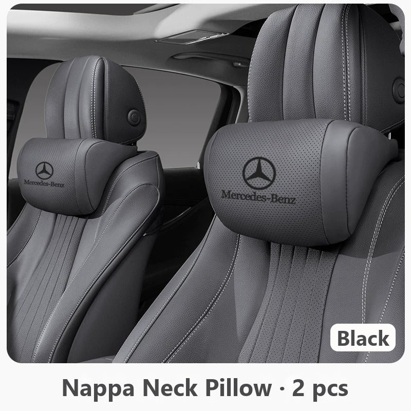 Mercedes-Benz nappa neck pillow