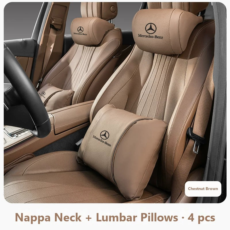 Mercedes-Benz nappa neck pillow