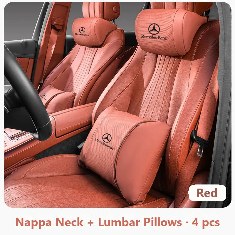 Mercedes-Benz nappa neck pillow