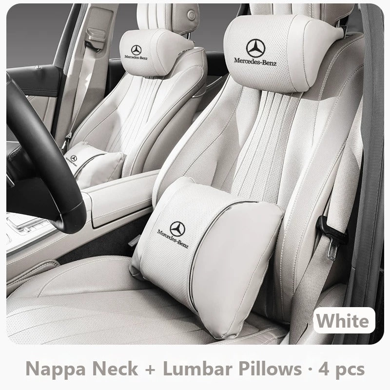 Mercedes-Benz nappa neck pillow