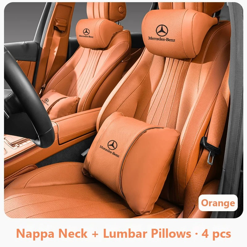 Mercedes-Benz nappa neck pillow