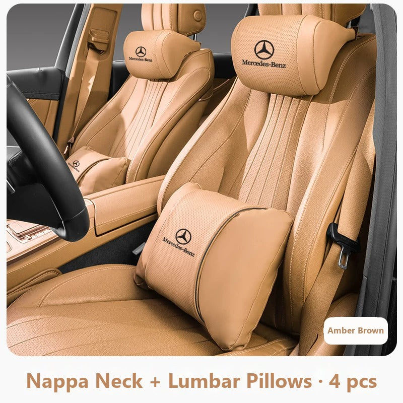 Mercedes-Benz nappa neck pillow
