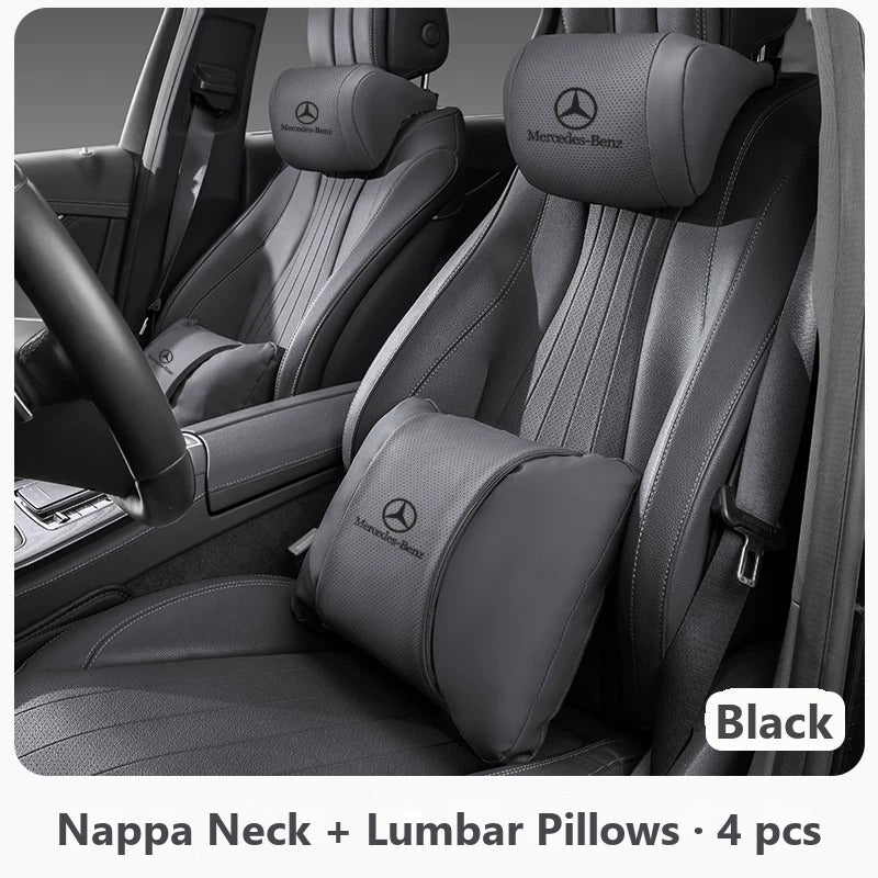 Mercedes-Benz nappa neck pillow