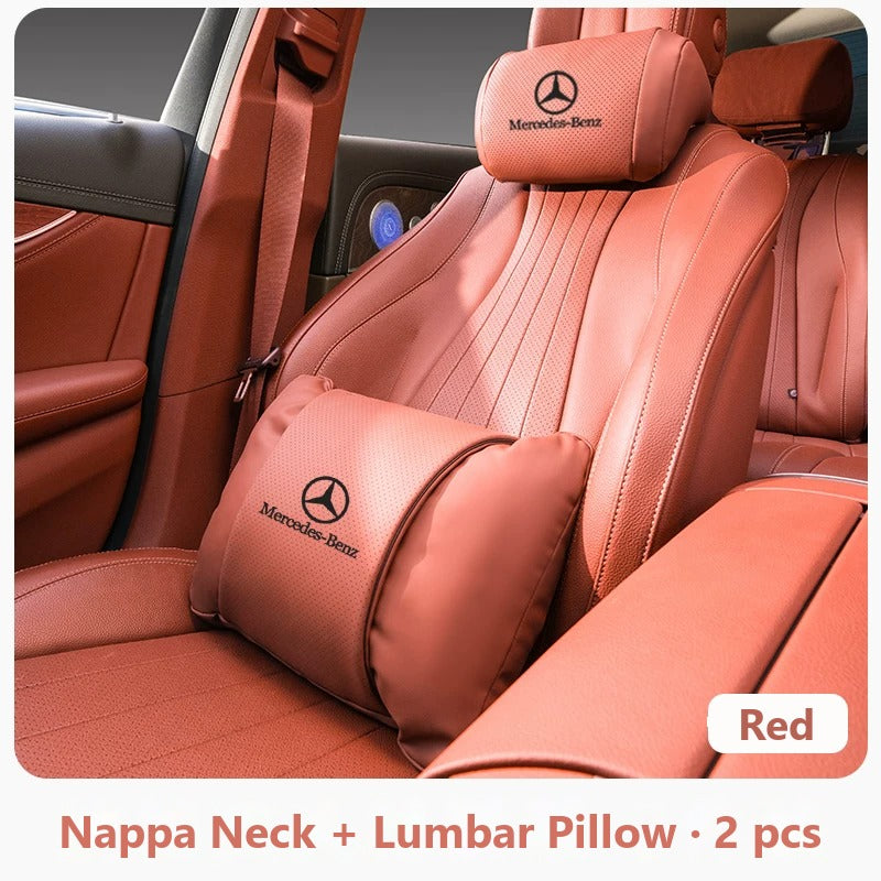 Mercedes-Benz nappa neck pillow