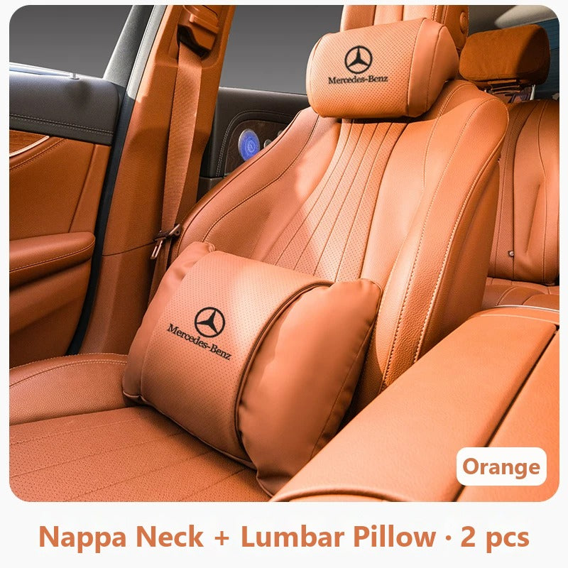 Mercedes-Benz nappa neck pillow